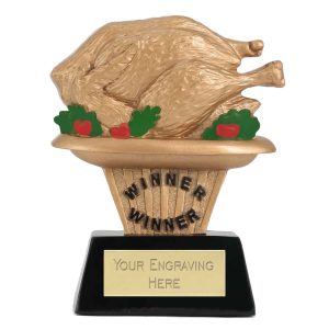 Novelty Winner Winner Chicken Dinner Award 11cm (4 3/8")