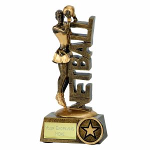 Power 3D Player Netball Trophy