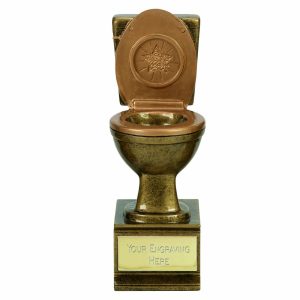 Novelty 'Golden Flush' Toilet Award