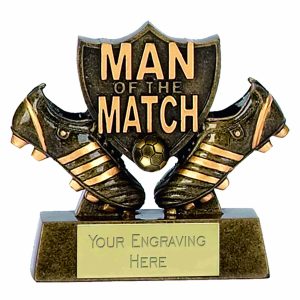 Shield Man of The Match Trophy