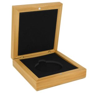 Bamboo Medal Case for 50mm Medal