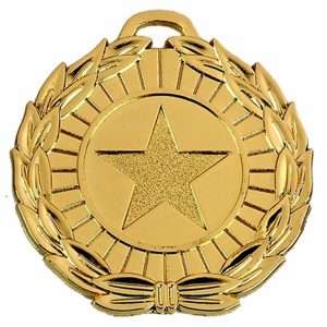 Gold Mega Star Laurel Medal 50mm (2")