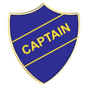 Captain Shield Badge