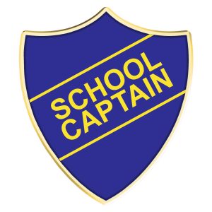 School Captain Shield Badge