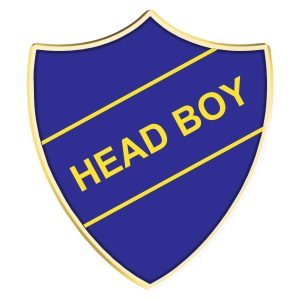 Head Boy Shield Badge