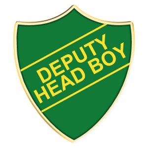 DTY Head Boy Shield Badge