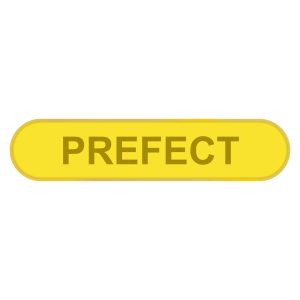 Prefect Bar Badge