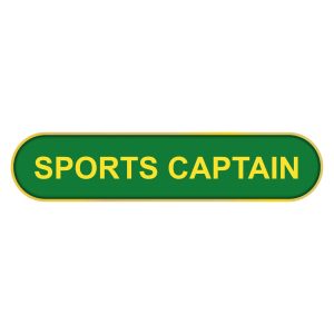 Sports Captain Bar Badge
