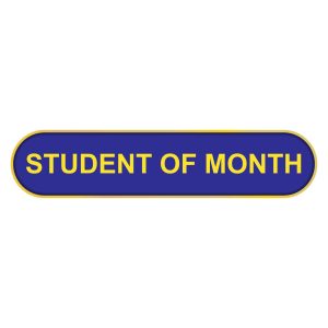 Student of Month Bar Badge