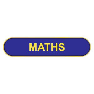 Maths Bar Badge