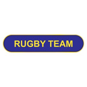 Rugby Team Bar Badge