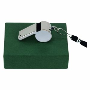 Hampton Silver Plated Whistle In Gift Box 5cm (2")