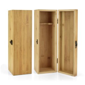 Bamboo Single Bottle Wine Presentation Box
