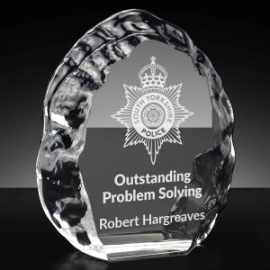 Iceberg Block Crystal Award
