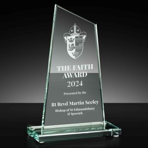 Peaked Jade Glass Award