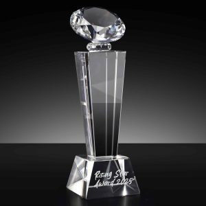 Phoenix Column Diamond Crystal Award