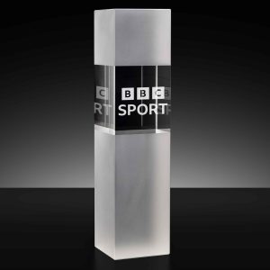 Excel Optical Crystal Square Column Award
