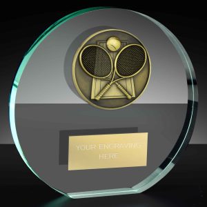 Classic Tennis Poppy Glass Award