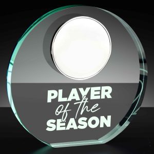 Poppy Player of the Season Jade Glass 12cm (4 3/4")