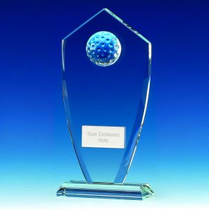 Flared Peak Body Glass Golf Award