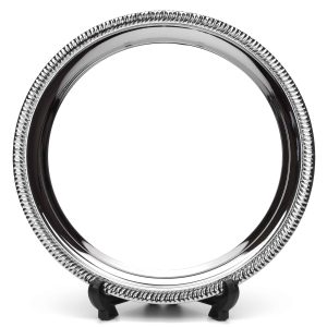 Sierra Nickel Plated Silver Salver
