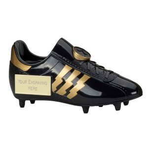 Tower Heavyweight 3D Black Football Boot Award