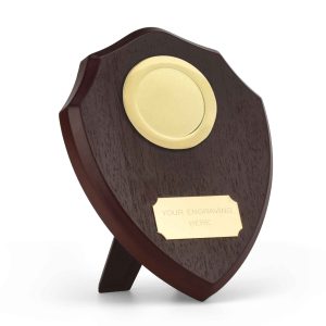 Traditional Triumph Custom Logo Wood Shield