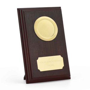 Traditional Prize Custom Logo Wood Shield