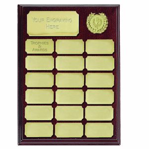Ashfield Gold Presentation Plaque