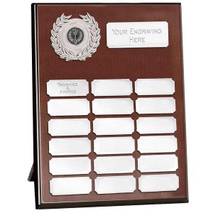 Westminster Annual Record Plaque