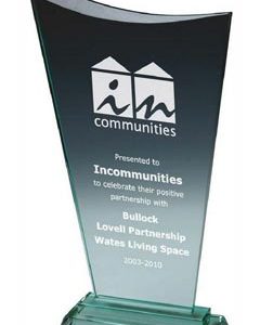 Premium Jade Glass Award (In Presentation Case)
