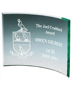 Jade Curve Glass Award
