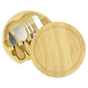 Bamboo Cheese Board With Tools