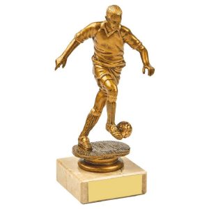Antique Gold Male Footballer Award