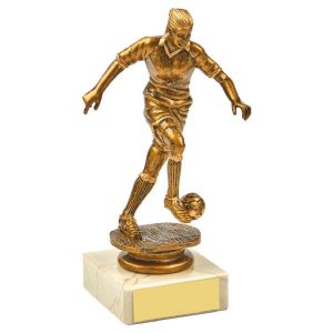 Antique Gold Female Footballer Award