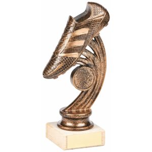Antique Gold Football Boot Award