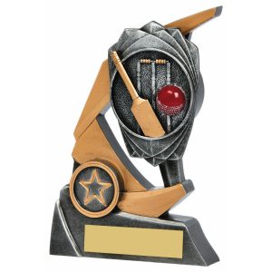 Resin Claw Award - Cricket Bat & Stumps