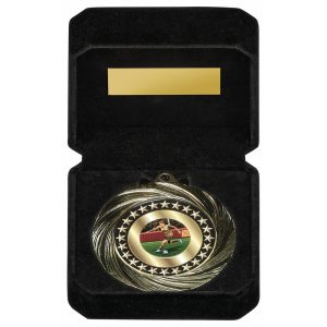 70mm Medal in Luxury Black Case