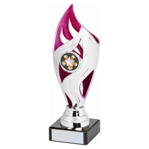 Silver Pink Tulip Sculpture Award