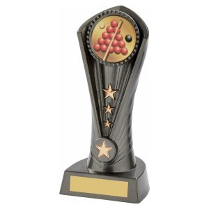 Gun Metal Silver "Cobra" Snooker Award