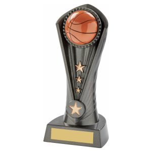 Gun Metal Silver "Cobra" Basketball Award