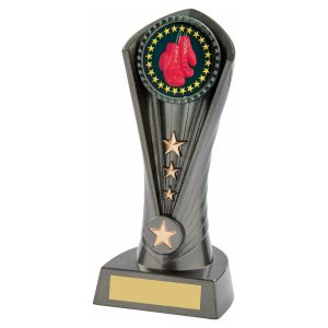 Gun Metal Silver "Cobra" Boxing Award