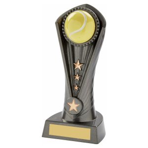 Gun Metal Silver "Cobra" Tennis Award