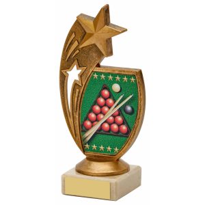 Antique Gold Snooker Trophies