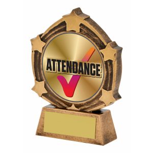 Resin "Attendance" Award