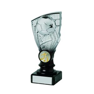 Silver/Black Shard on Marble