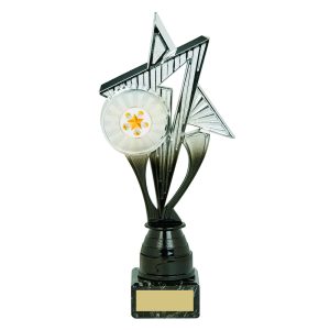 Silver/Black Holder Trophies