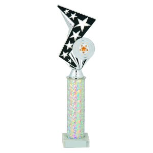 Silver/Black Zig Zag Holder Award