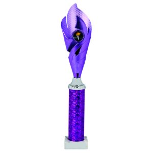 Purple Sculpture Trophies