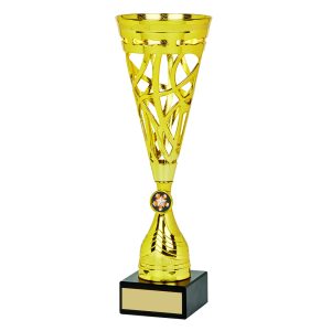 Gold Lattice Sculpture